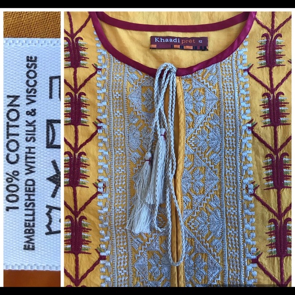 SOLDâď¸Khaadi,indian, pakistani, women kurti - Picture 7 of 8